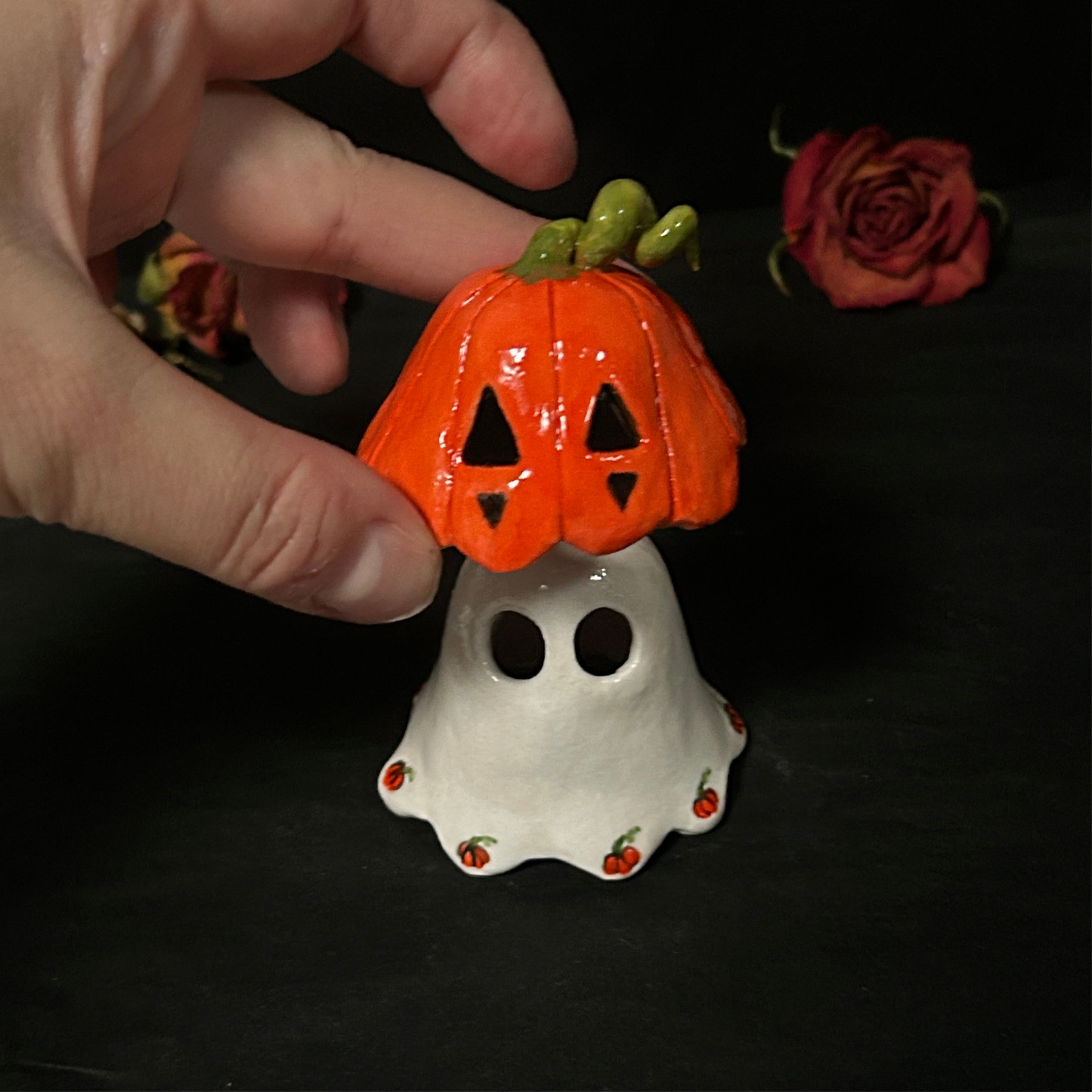 Ghostie with Jack'o Mask