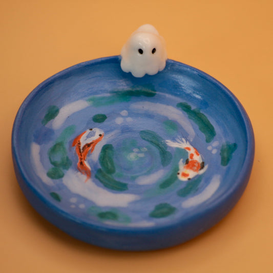 Koi Pond Ghost Companion (trinket dish)