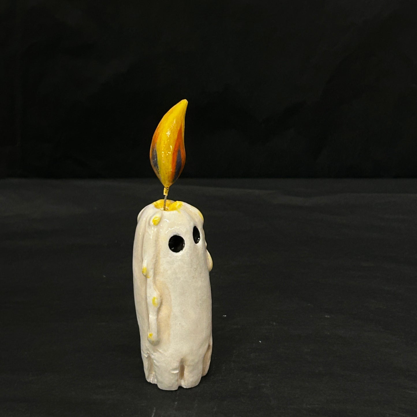 Ghost Candle (+ candle holder)