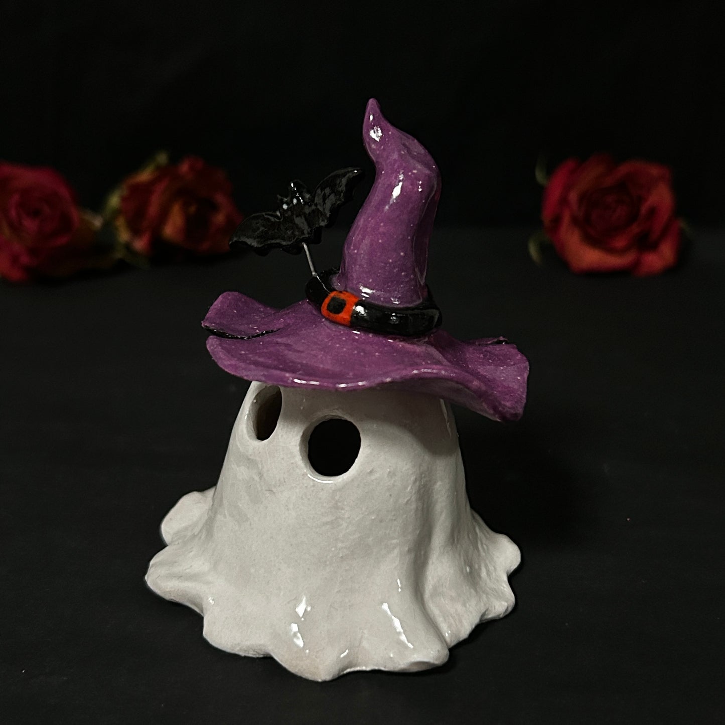 Bat-Hat Witch Ghost