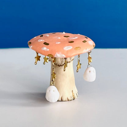 Haunted Amanita Mushroom under the Stars