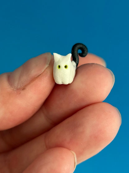 Customizable Porcelain Kitty Ghost