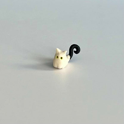 Customizable Porcelain Kitty Ghost