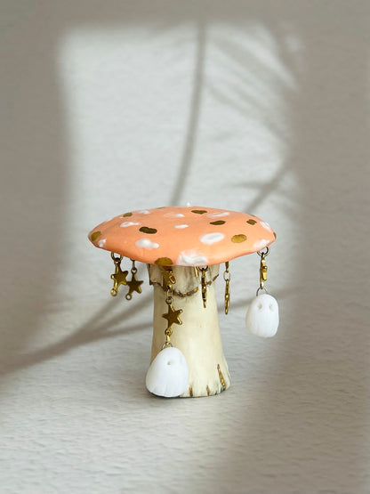 Haunted Amanita Mushroom under the Stars
