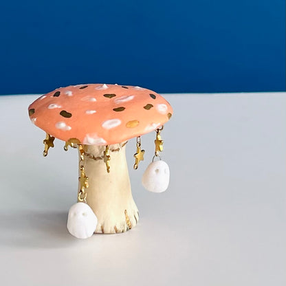 Haunted Amanita Mushroom under the Stars