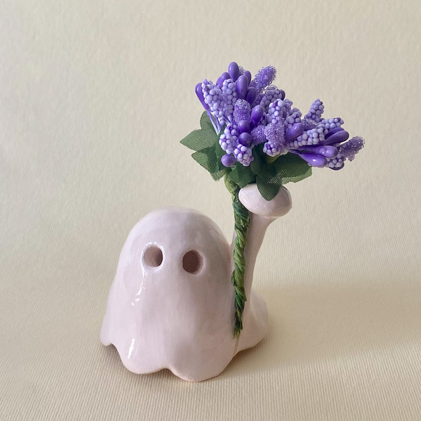 Purple Flowers Ghostie