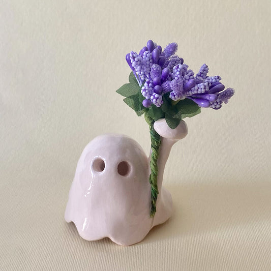 Purple Flowers Ghostie
