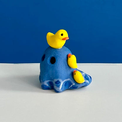 Duck family in Tear Lake (Tears ethically sourced from the Ghost)