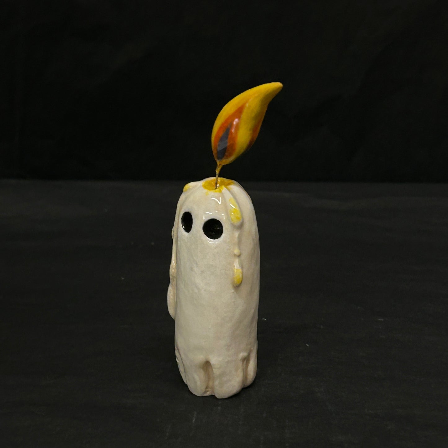 Ghost Candle (+ candle holder)