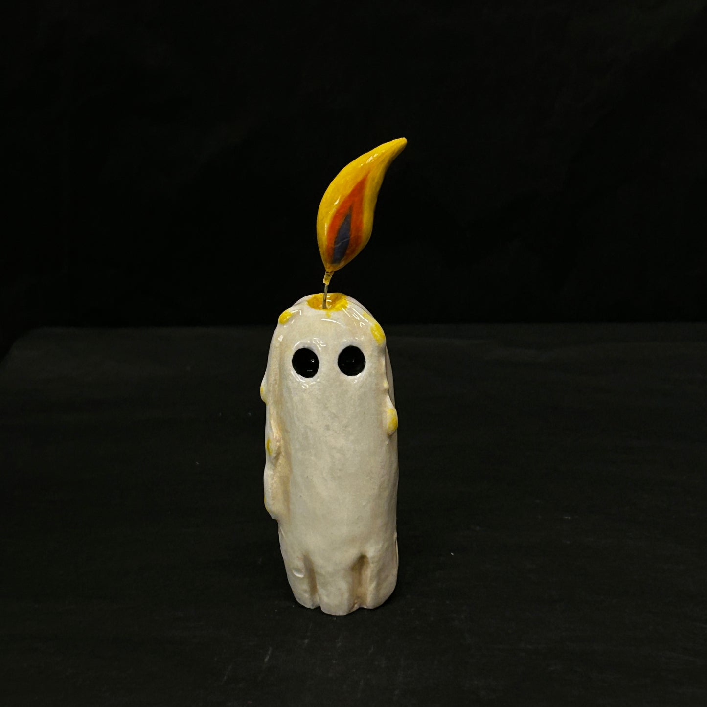 Ghost Candle (+ candle holder)