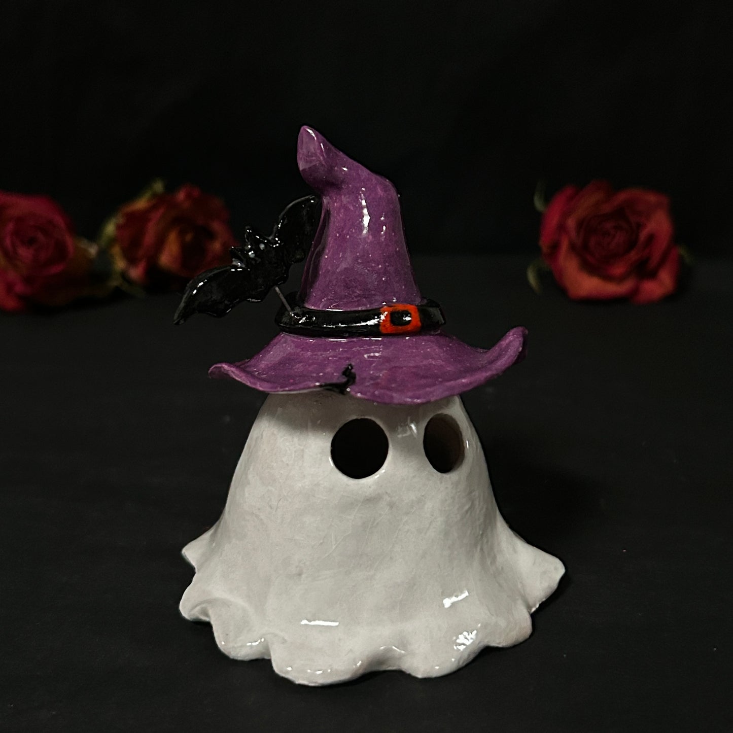 Bat-Hat Witch Ghost