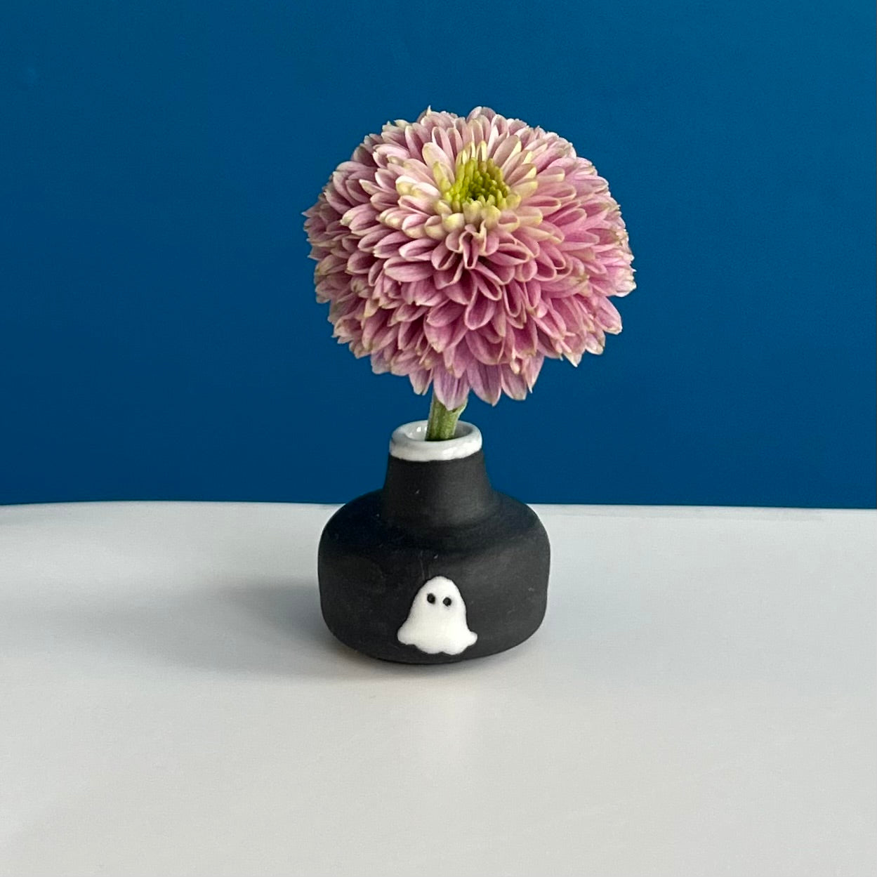 Black Porcelain Ghost Vases (Wheelthrown)