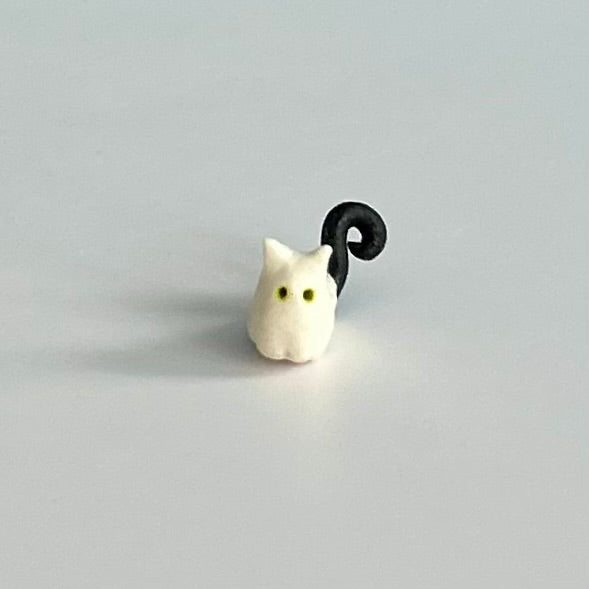 Customizable Porcelain Kitty Ghost