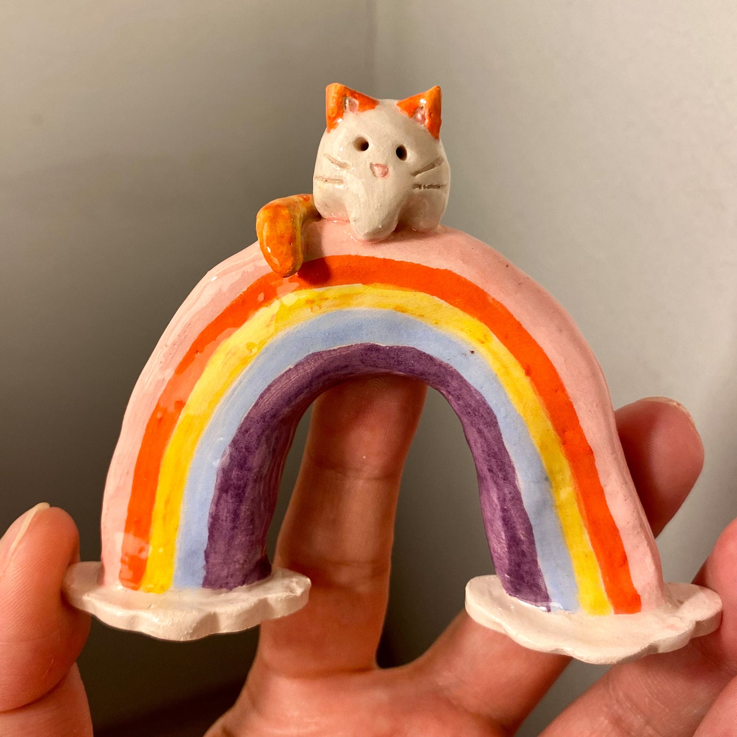 Rainbow Bridge Kitty Ghostie