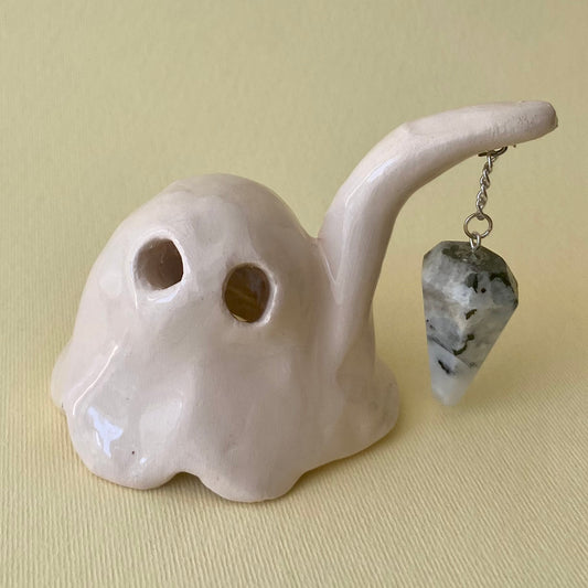 Moon Stone Pendulum Ghostie